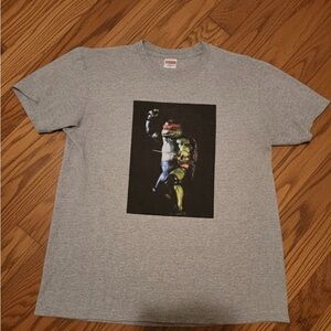 Supreme Gray Ninja Turtle Graphic Tee